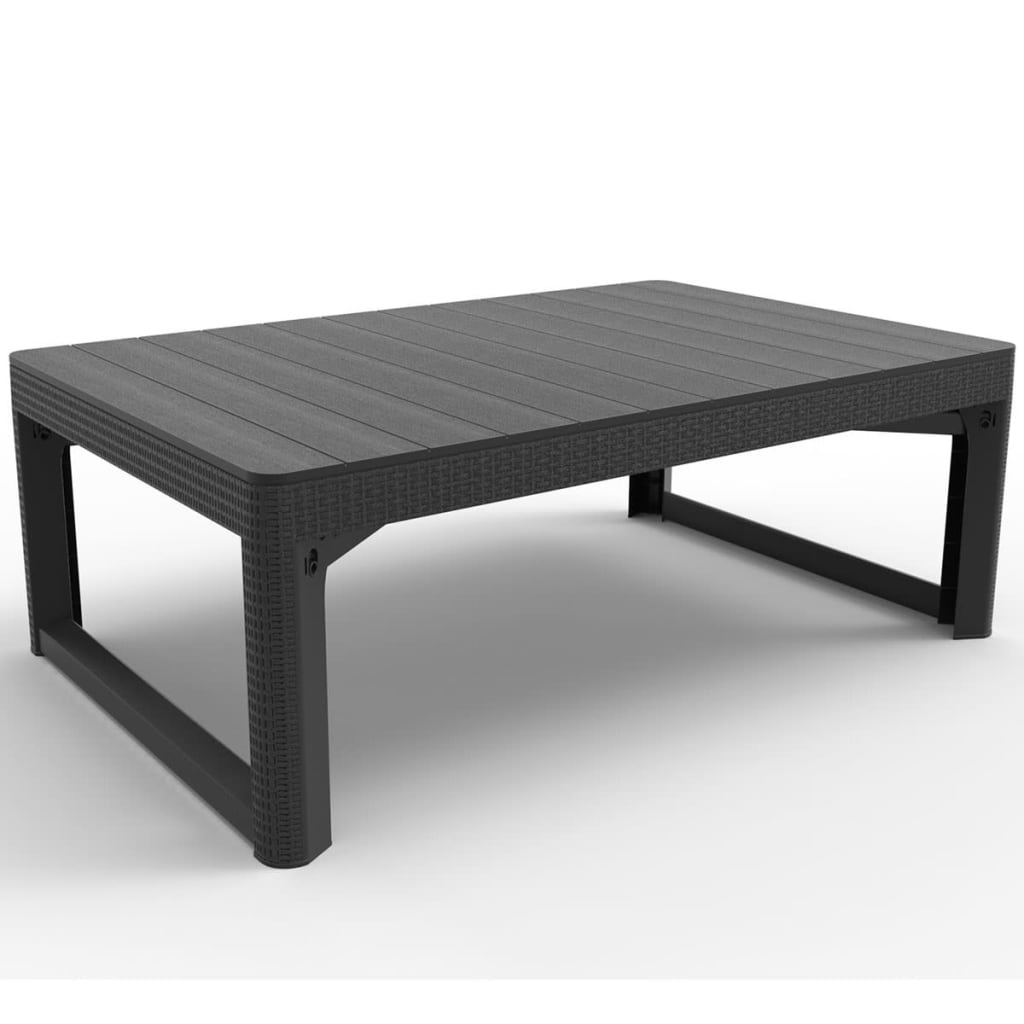Allibert Tuintafel Lyon grafiet 232300